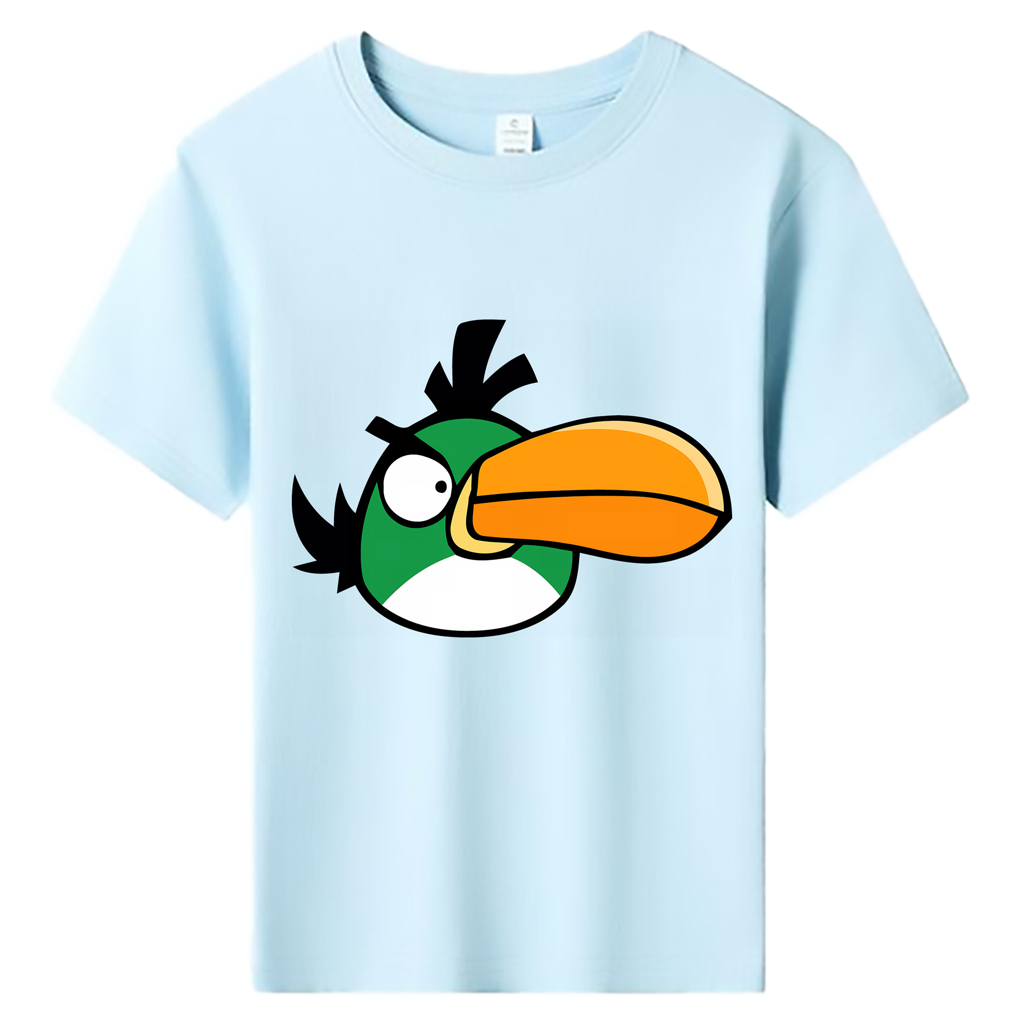（画像用） Angry Birds アングリーバード 綿100％キッズTシャツ（フロントプリント）